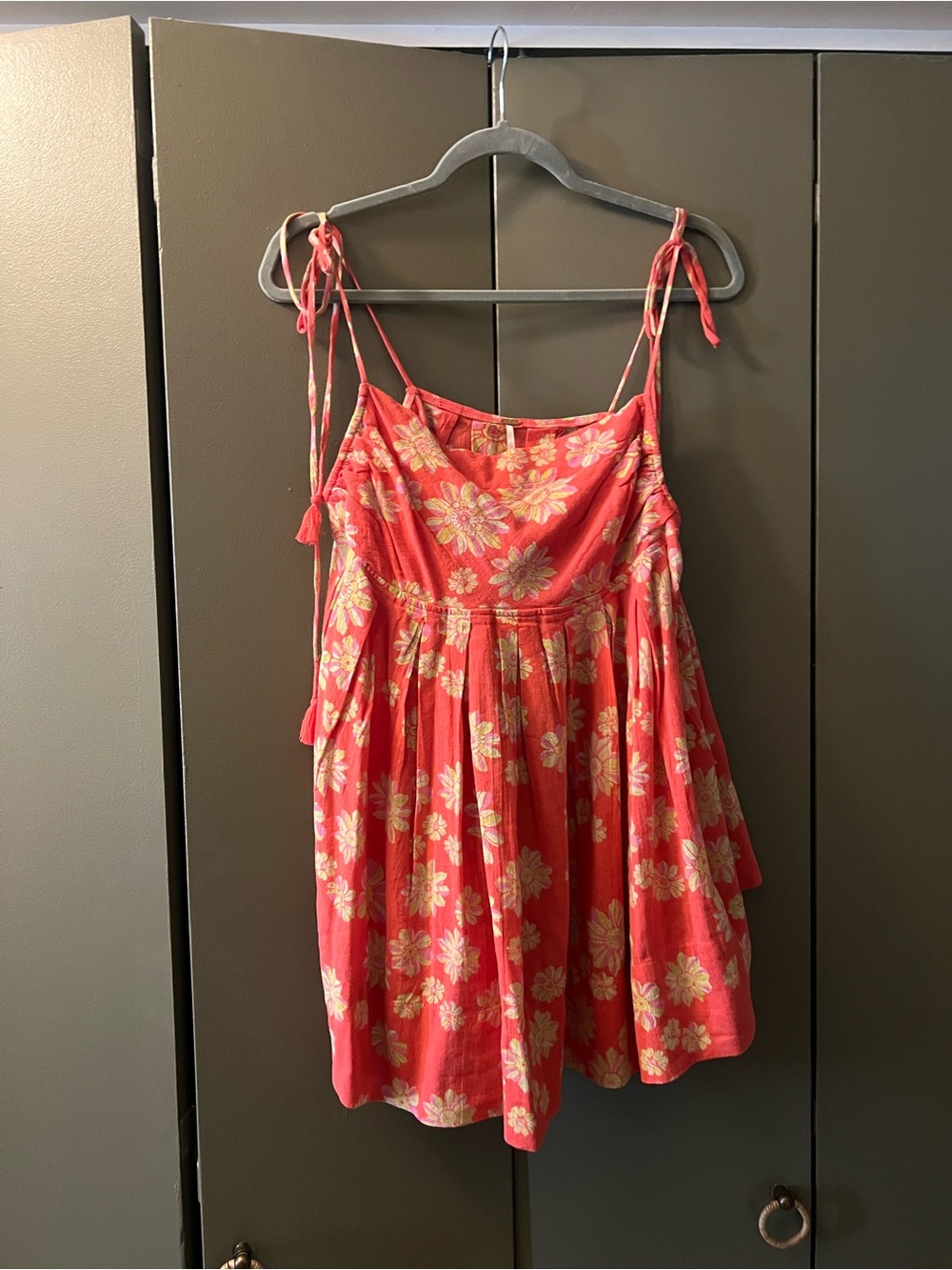 Floral Tie-Shoulder dress/babydoll top